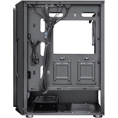 Корпус 1stPlayer Black без БЖ (XF-BK-4F7) [608769]
