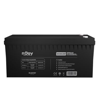 Акумуляторна батарея Njoy 12V 200AH (BTVGCBHOEIEKFCW01B) GEL (GE20012KF) [616222]