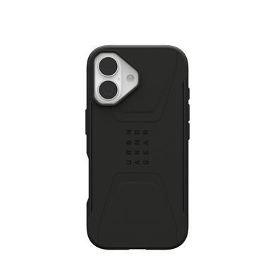 Чохол UAG для iPhone 17, Civilian MagSafe, Black (114547114040) [111049]