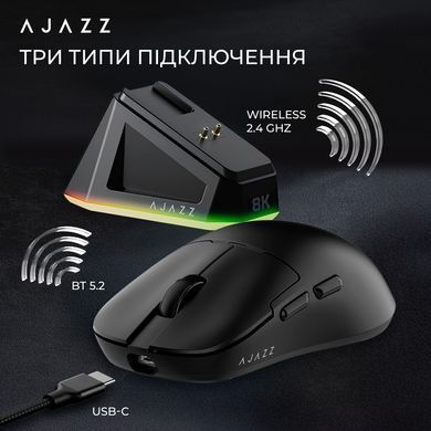 Миша бездротова Ajazz AJ159Pro White (AJ159-PRO-W) [612722]