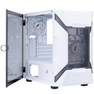 Корпус 1stPlayer White без БЖ (D3-A-WH-1F7-14-W-1F7-W) [608780]
