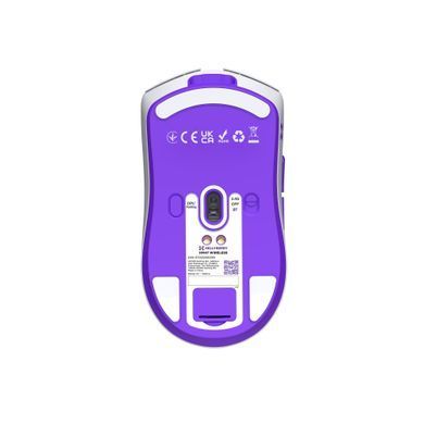 Миша бездротова Hator Hellyberry HM47 Wireless White/Violet (HM47_white_violet) [619290]