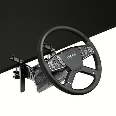 Кермо і педалі MOZA R5 Trucking Bundle for PC, 14кн., подв. педалі SR-PLite, кермо TSW (RS071_Moza) [402490]