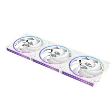 Корпусний вентилятор Zalman ZM-DF120R ARGB, 120мм, 800-2300rpm, 4pin, PWM, 3pin+5VARGB, 34,5dBa, POGO pin, Magnetic, Reversed, білий (ZM-DF120RWHITE) [113940]