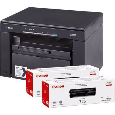 БФП А4 ч/б Canon i-SENSYS MF3010 (бандл з 2-ма картриджами) (5252B034) [106638]