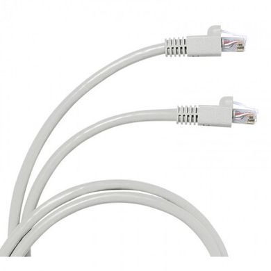 Патч-корд Legrand CAT 5e F-UTP, 0.5м, AWG 26, PVC, сірий (051814) [109886]