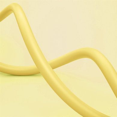 Кабель ColorWay USB - Lightning (M/M), soft silicone, 2.4 А, 1 м, Yellow (CW-CBUL043-Y) [614904]