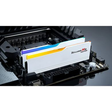 Модуль пам`ятi DDR5 2x16GB/6000 G.Skill Ripjaws M5 Neo RGB White (F5-6000J3636F16GX2-RM5NRW) [613488]