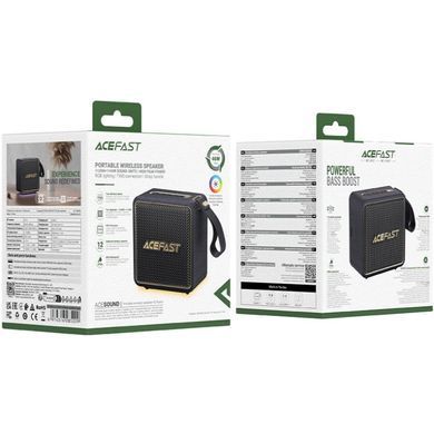 Акустична система Acefast K3 Nano Black (6974316285229) [404786]