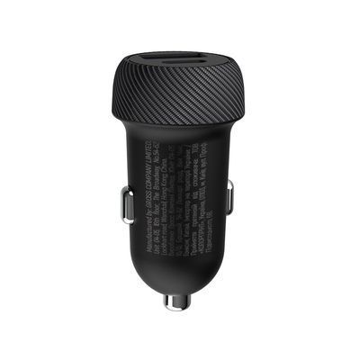 Автомобільний зарядний пристрій ColorWay 2USB (Type-C PD35W + USB QC3.0) 35W Black (CW-CHA064PD-BK) [618405]