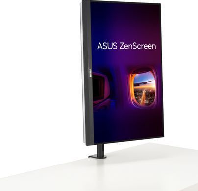 Монітор портативний Asus 27" ZenScreen MB27ACF HDMI, USB-C, MM, IPS, 2560x1440, 100Hz, sRGB 99%, AdaptiveSync, Pivot, C-Clamp Arm (90LM0AU5-B01A71) [110452]
