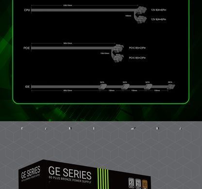 Блок живлення GAMEMAX (GE-550) [306230]