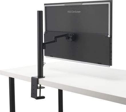 Монітор портативний Asus 27" ZenScreen MB27ACF HDMI, USB-C, MM, IPS, 2560x1440, 100Hz, sRGB 99%, AdaptiveSync, Pivot, C-Clamp Arm (90LM0AU5-B01A71) [110452]