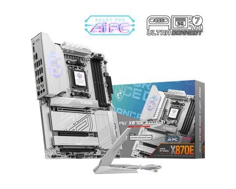 Материнcька плата MSI MPG X870E EDGE TI WIFI sAM5 X870E 4xDDR5 M.2 HDMI Wi-Fi BT ATX (911-7E59-001) [109192]