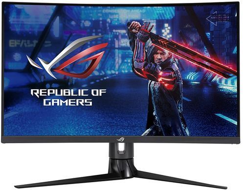 Монітор Asus 31.5" ROG Strix XG32VC HDMI, DP, USB-C, VA, 2560x1440, 170Hz, 1ms, sRGB 125%, CURVED, FreeSync, HAS, HDR400 (90LM03S0-B04170) [10810]