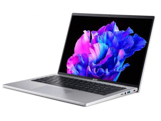 Acer Ноутбук Swift Go 14" SFG14-71 14" 2.2K IPS, Intel i7-1355U, 16GB, F512GB, UMA, Lin, сріблястий (NX.KF7EU.005)