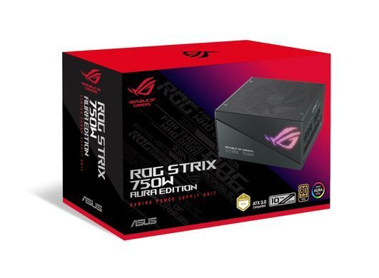 Блок живлення Asus ROG Strix PCIE5 750W Gold Aura Edition (90YE00P3-B0NA00) [608571]
