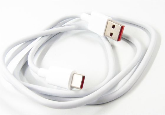 Кабель Dengos USB - USB Type-C (M/M) 1 м White (PLS-TC-6A-WHITE) [604232]