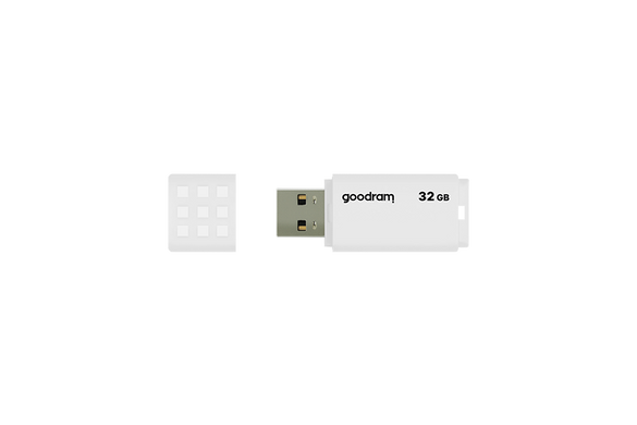 USB Flash GoodRAM 32GB USB 2.0 UME2 White, Retail (UME2-0320W0R11) [403884]
