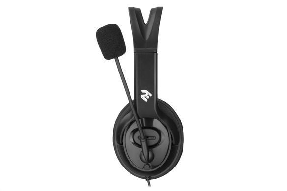 Гарнітура ПК стерео Over-ear 2E CH13 USB, omni-mic, 2м, чорний (2E-CH13SU) [107157]