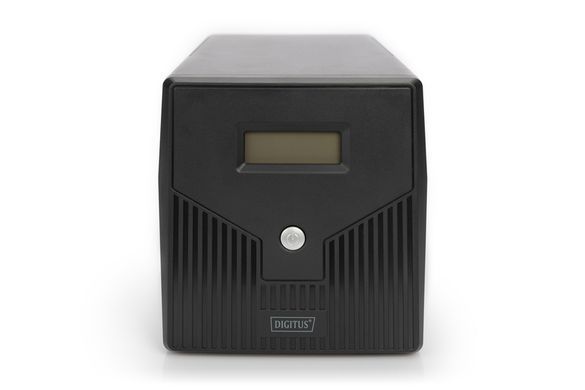 Джерело безперебійного живлення DIGITUS 1500VA/900W, LCD, RJ45, RS232, USB, 4xSchuko (DN-170075) [102966]