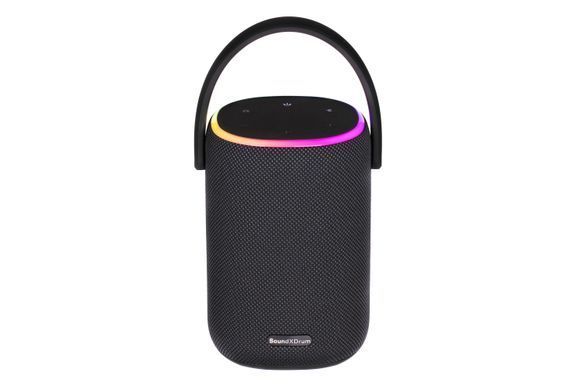 Портативна акустична система 2E SoundXDrum 50Вт, BT 5.3, TWS, RGB, PowerBank, IPX7, Чорний (2E-BSSXDWBK) [113623]