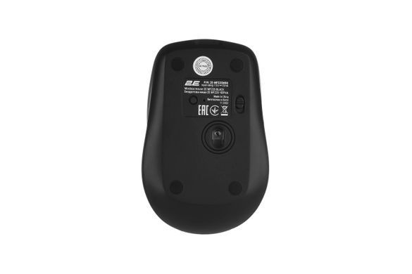 Миша 2E MF225 Silent, WL/BT, чорний (2E-MF225WBK) [104009]
