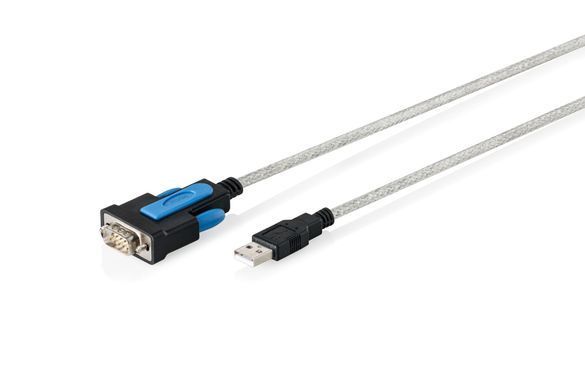 Адаптер DIGITUS USB-A > RS232 (M/M), FTDI, 1.8м (DA-70170) [114264]
