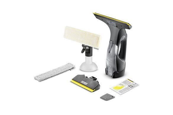 Пилосос Karcher віконний WV 5 Plus, вода -0.1л, автон. робота до 35хв, вага-0.7кг, чорний (1.633-711.0) [102456]