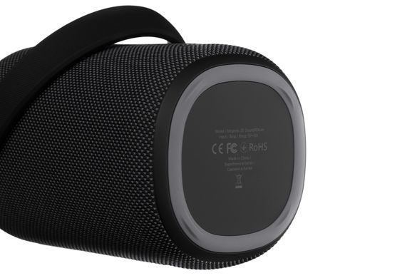 Портативна акустична система 2E SoundXDrum 50Вт, BT 5.3, TWS, RGB, PowerBank, IPX7, Чорний (2E-BSSXDWBK) [113623]