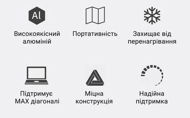 Підставка для ноутбука OfficePro (LS111B) [618078]