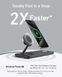 Бездротовий зарядний пристрій Anker MagGo Wireless Charging Station 15W 3-in-1 Pad Black (B25M1311) [201914], фото 5