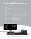 Бездротовий зарядний пристрій Anker MagGo Wireless Charging Station 15W 3-in-1 Pad Black (B25M1311) [201914], фото 4