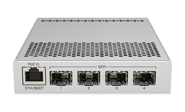 Мережевий комутатор EtherNet MIKROTIK (CRS305-1G-4S+IN) [502986]