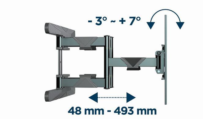 Кронштейн Gembird (VESA600х400) (WM-80ST-01) [610461]
