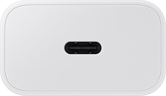 Мережевий зарядний пристрій Samsung 25W Type-C White (EP-T2510NWEGEU) [603535]