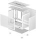 Корпус DeepCool CH160 White без БЖ (R-CH160-WHNGI0-G-1) [608705], фото 10