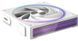 Корпусний вентилятор Zalman ZM-DF120R ARGB, 120мм, 800-2300rpm, 4pin, PWM, 3pin+5VARGB, 34,5dBa, POGO pin, Magnetic, Reversed, білий (ZM-DF120RWHITE) [113940], фото 1