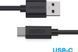 Кабель Choetech USB - USB Type-C (M/M), 2 м, Black (AC0003) [604001], фото 2