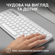 Клавіатура Logitech K380s Pebble Keys 2 Tonal White (L920-011852) [203912], фото 3