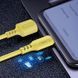 Кабель ColorWay USB - Lightning (M/M), soft silicone, 2.4 А, 1 м, Yellow (CW-CBUL043-Y) [614904], фото 6