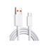 Кабель Dengos USB - USB Type-C (M/M) 1 м White (PLS-TC-6A-WHITE) [604232], фото 1