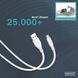 Кабель DIGITUS USB-A > Lightning заряджання/синхронізації, USB 2.0, 12W, силіконовий, 1м, білий (AK-600108-010-W) [108616], фото 10