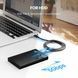 Кабель UGREEN US184 USB 3.0 A Male to Type C Male Cable Nickel Plating 2m (black) (UGR-20884) [805458], фото 5