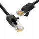 Мережевий кабель UGREEN NW102 Cat 6 U/UTP Lan Flat Cable 5m (Black) (UGR-50176) [803351], фото 1