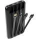 Універсальна мобільна батарея Forever TB-411 ALLin1 USB-C + Lightning + microUSB 10000mAh Black (1283126565083) [603428], фото 3