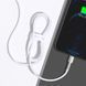 Кабель Baseus Cafule Series Metal Data Cable Type-C to iP PD 20W 1m White (CATLJK-A02) [802541], фото 8