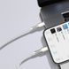 Кабель Baseus Cafule Series Metal Data Cable Type-C to iP PD 20W 1m White (CATLJK-A02) [802541], фото 7