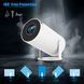 Проєктор H96 MAX HY300A LED LCD HD 100AL 16:9 RK3326 1G/8G Android 9.0 HDMI WiFi BT білий (H96MAX_HY300A) [403354], фото 8