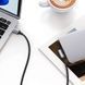 Кабель USB 2.0 AM-Type-C M, 1 м, 60W Чорний, 90&deg;Angle US385 UGREEN (20299) [404053], фото 4